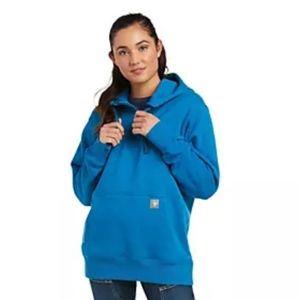 Ariat Womens Skill Set 1/2 Zip Hoodie, size large